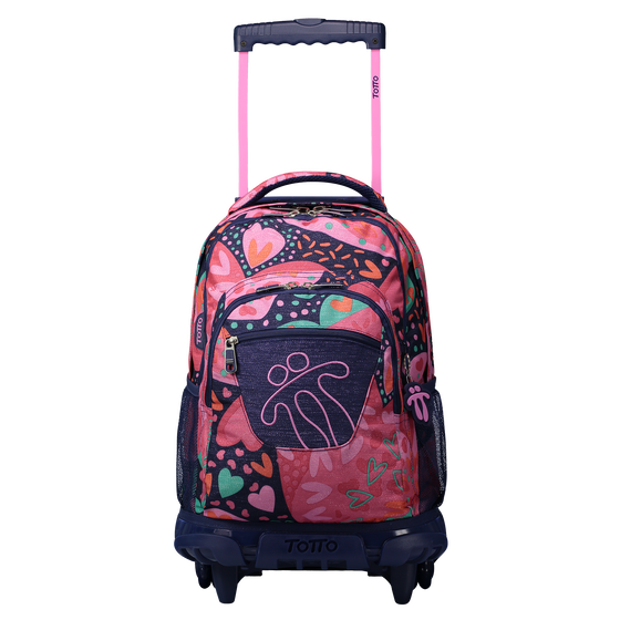 Mochila escolar con ruedas Renglones - 0QY image number 1